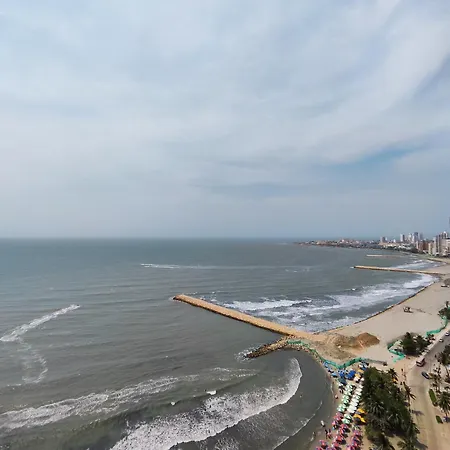 Apartamento Eliptic En La Playa De Bocagrande Cartagena